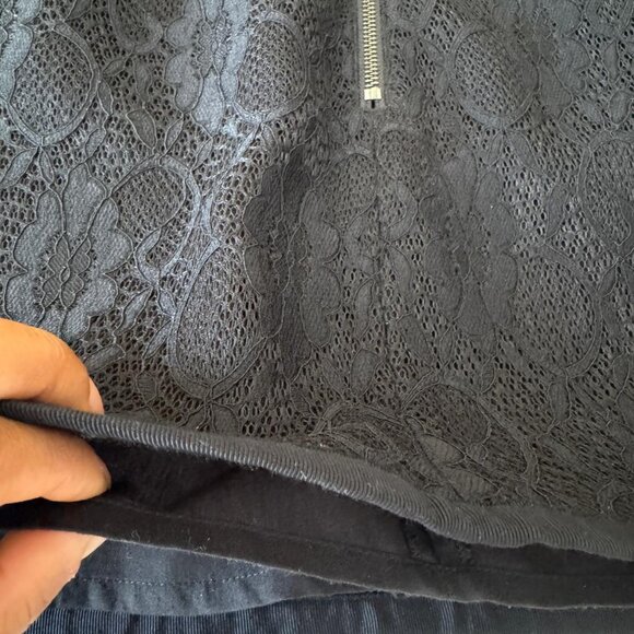 Topshop Black mini skirt, size 6 - Picture 5 of 5